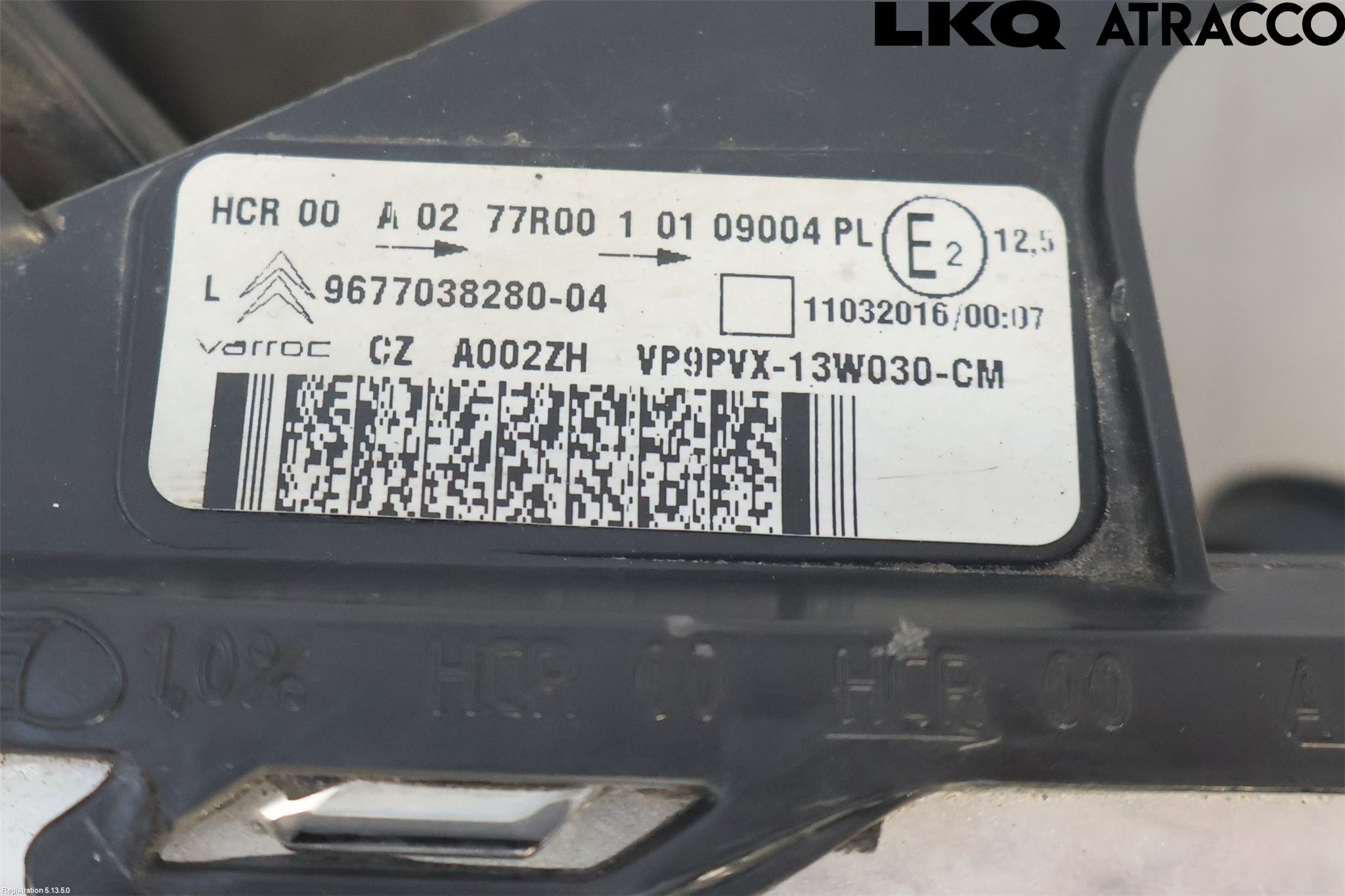 Citroen C3 10-17 Frontlykt Venstre