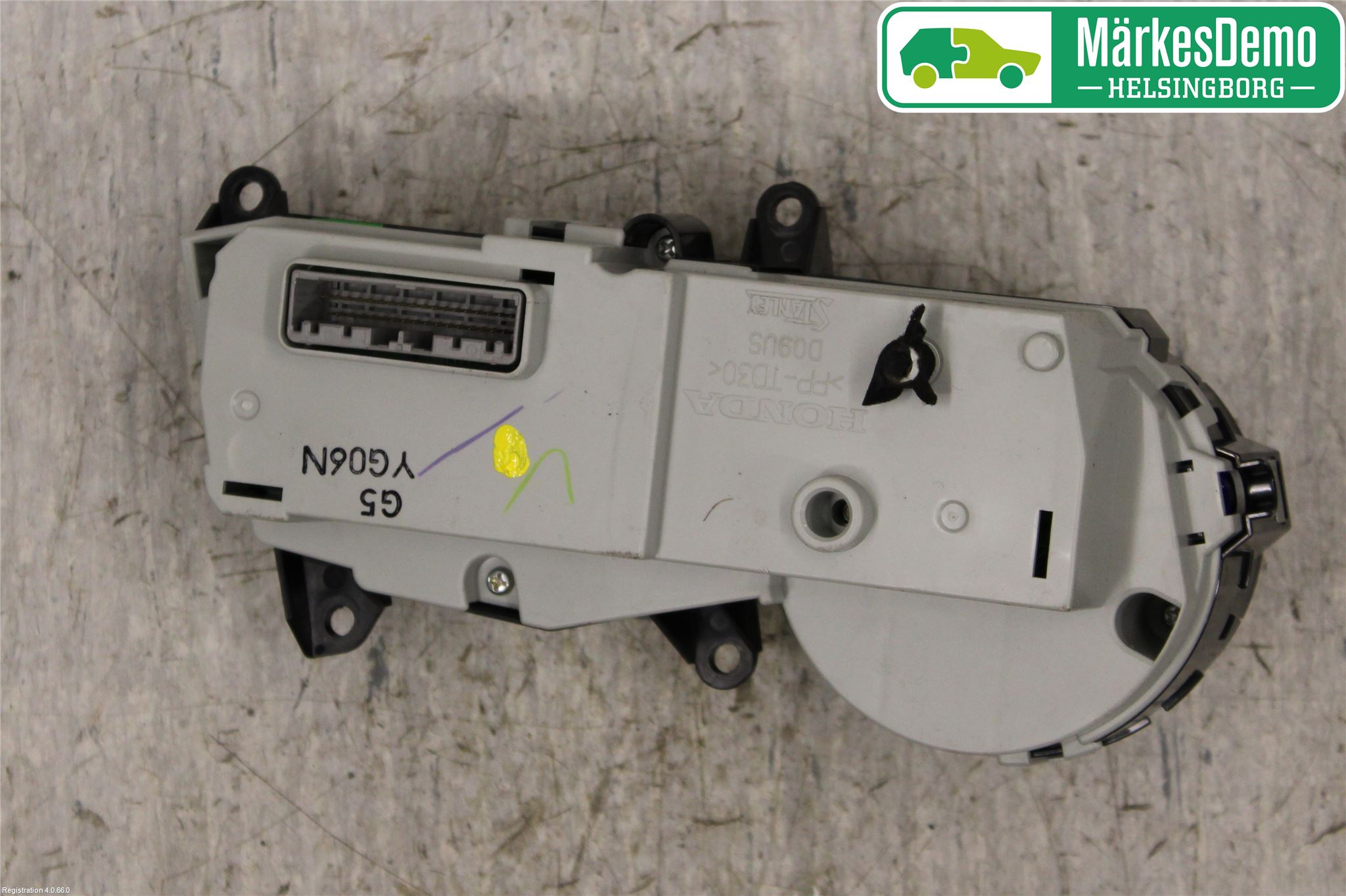 Honda INSIGHT Varme Ac Betjening-Display