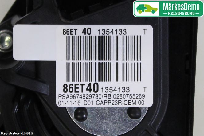Peugeot EXPERT/E-EXPERT 17- Gasspedal