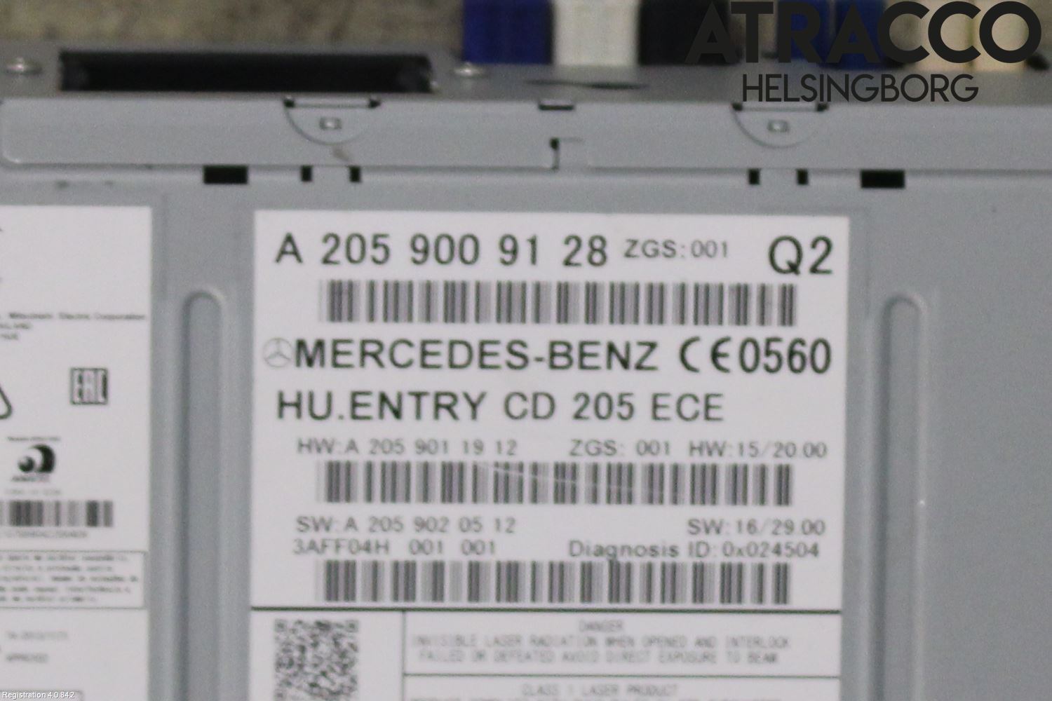 Mercedes-Benz MB GLC-KLASS (X253/C253) 15-22 Stereo Radio Med Cd