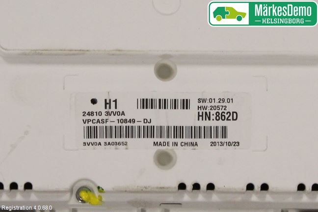 Nissan NOTE E12 14-20 Instr Kombinert