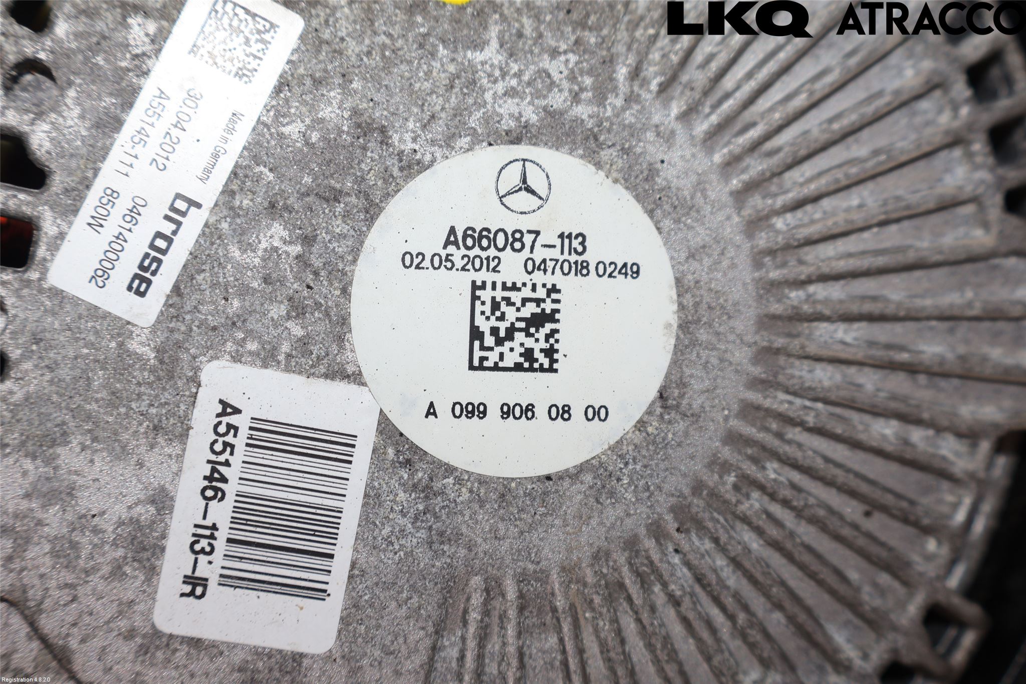 Mercedes-Benz MB ML/GLE-KLASS (W166) 12-18 Kjølevifte Elektrisk