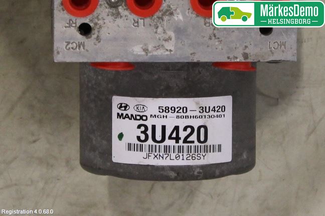 Kia SPORTAGE (SL) 11-15 Abs Hydraulikkaggregat