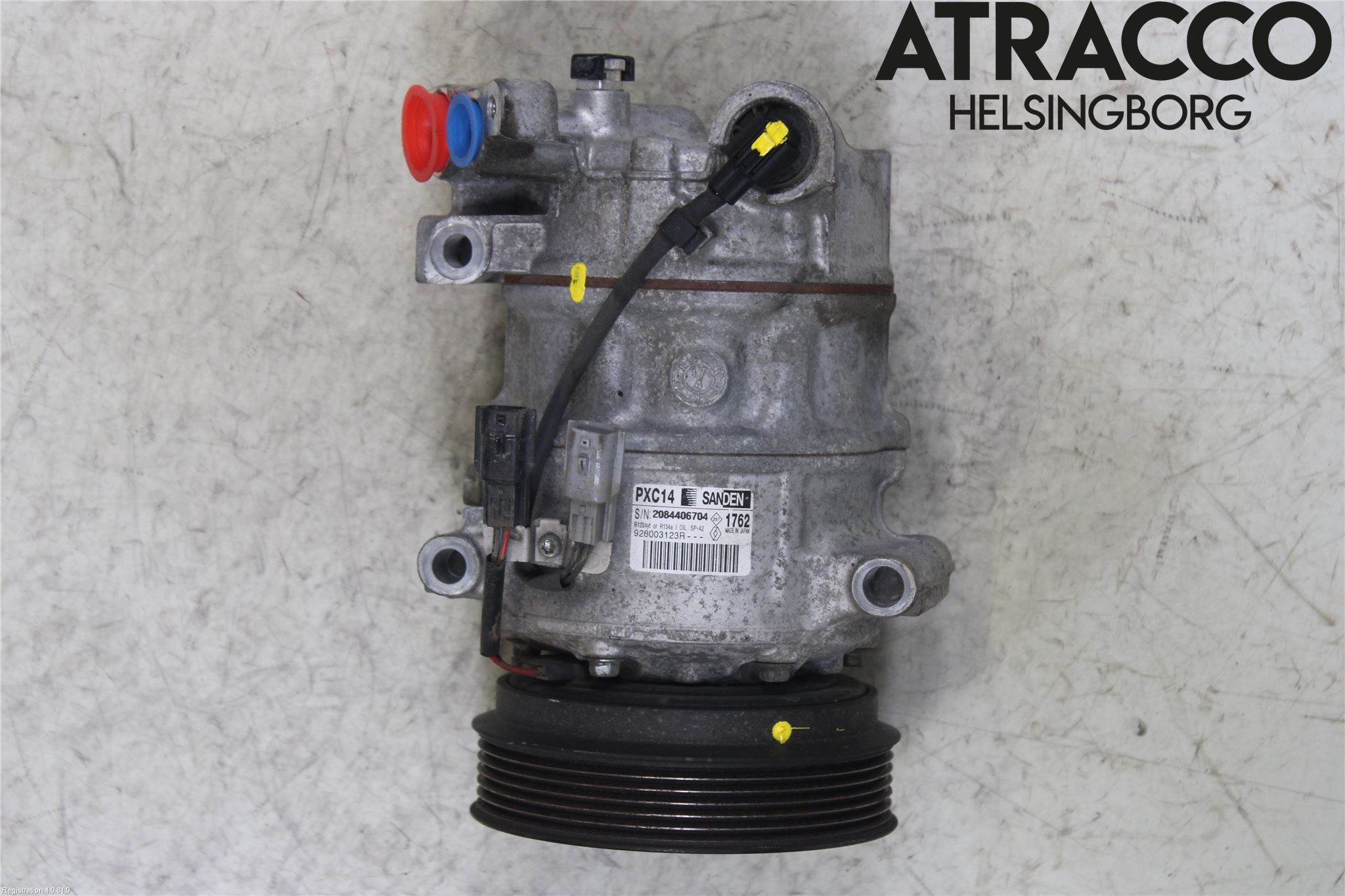 Renault MEGANE IV 16-23 Varme Ac Kompressor