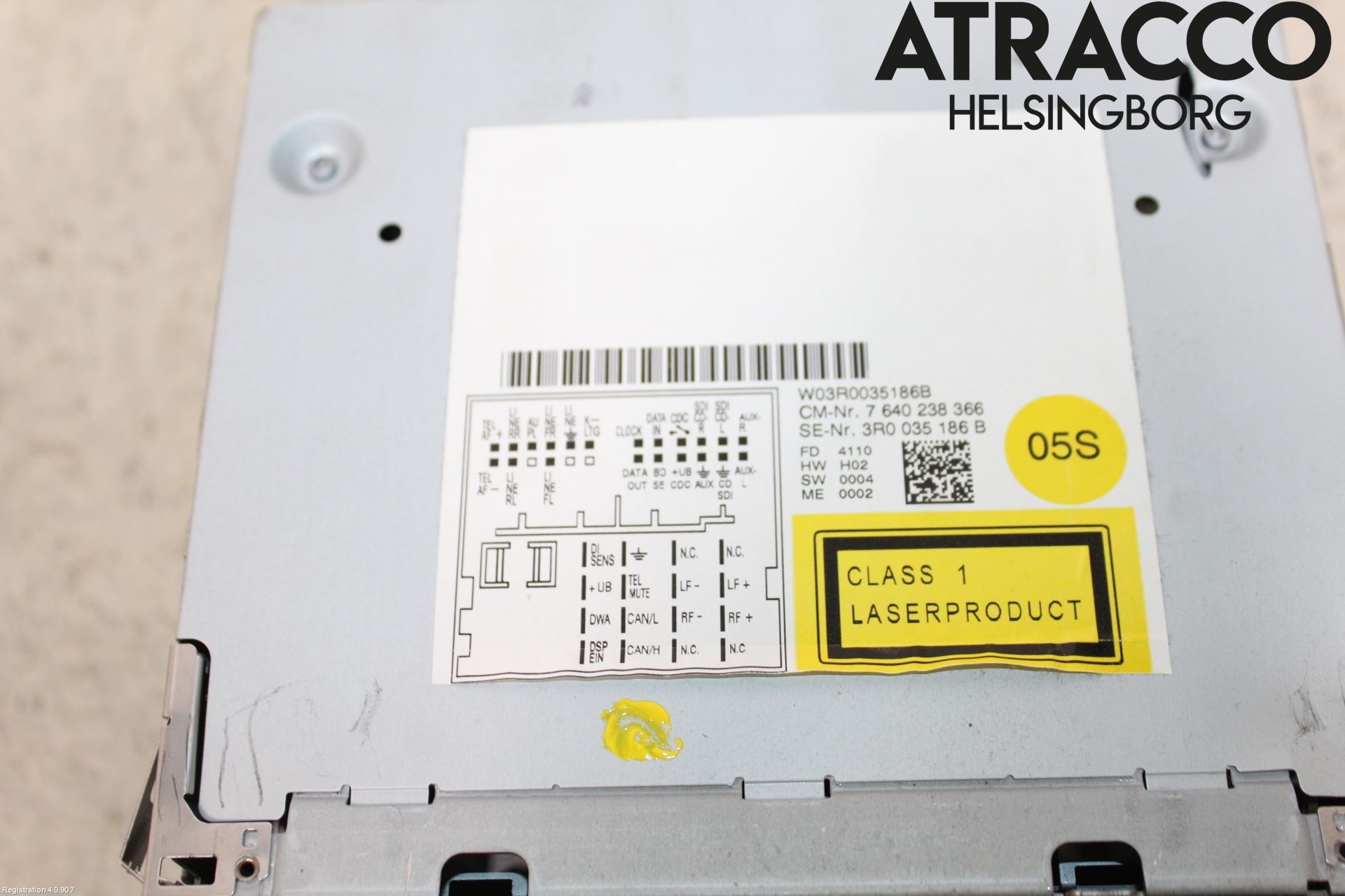 Seat EXEO Stereo Radio Med Cd