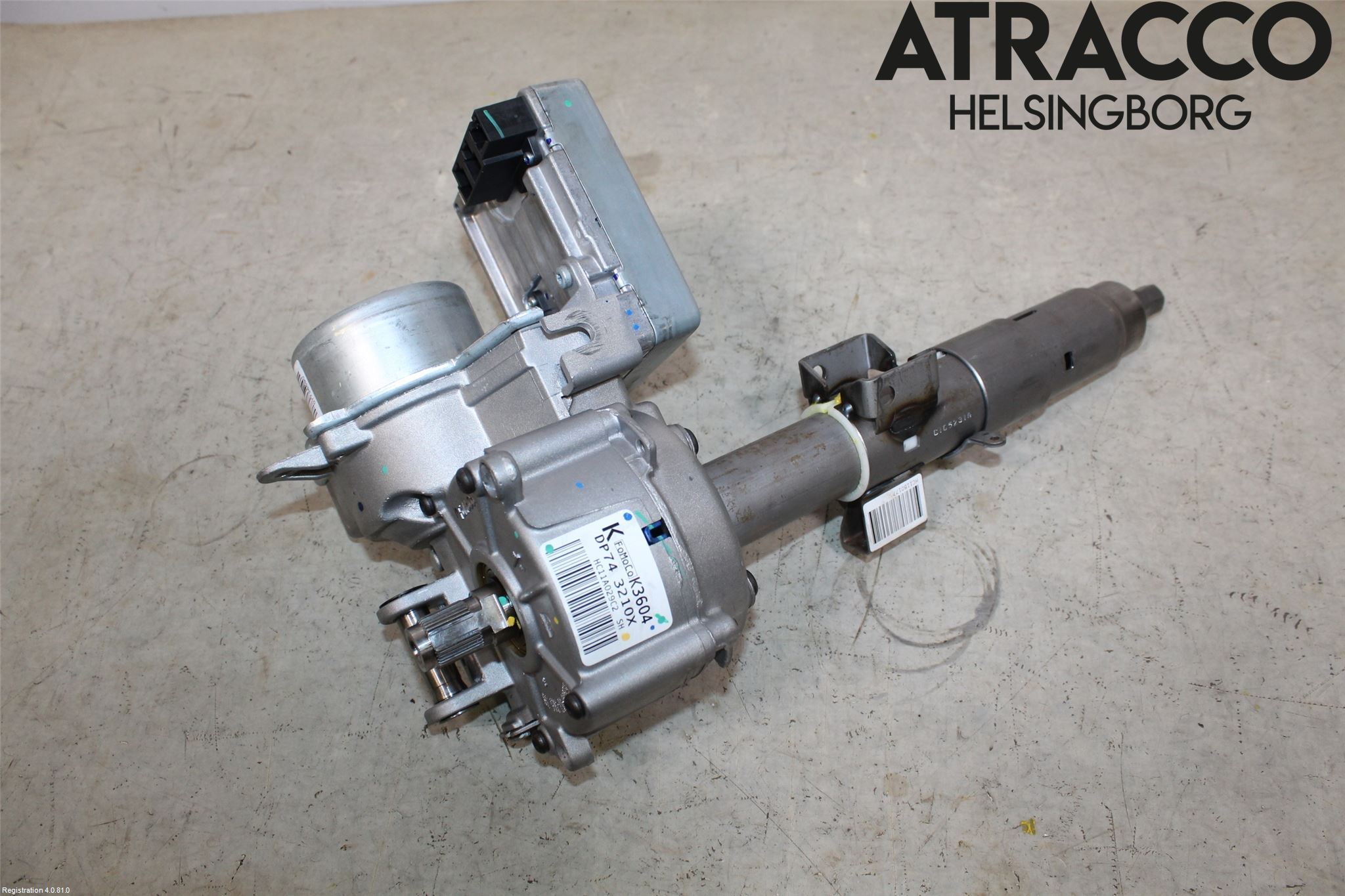Mazda 2 (DE) 08-15 Rattakselaggregat Innebygd Servo