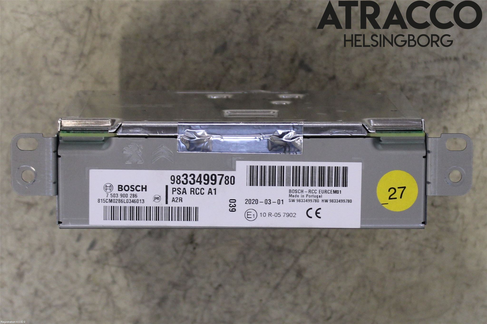 Peugeot 208/E-208 20- Stereo Radio
