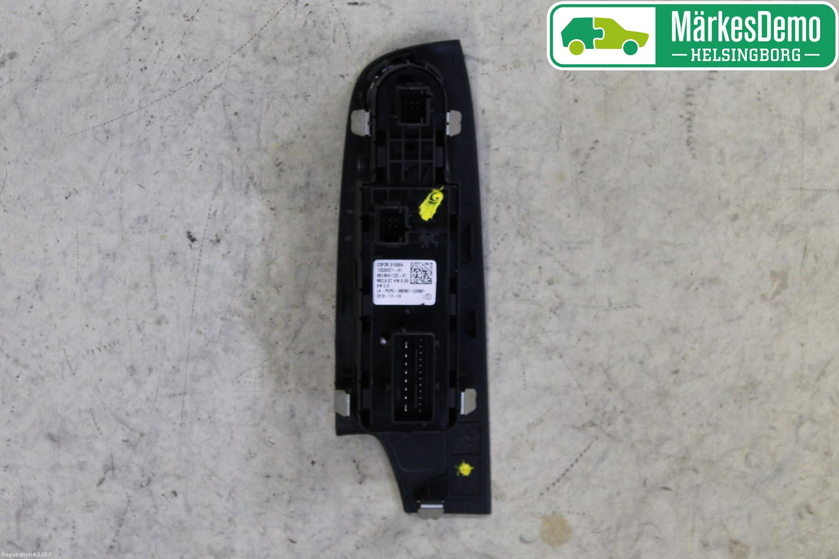 Citroen C4 SPACETOURER 19-22 Bryter Vindusheis