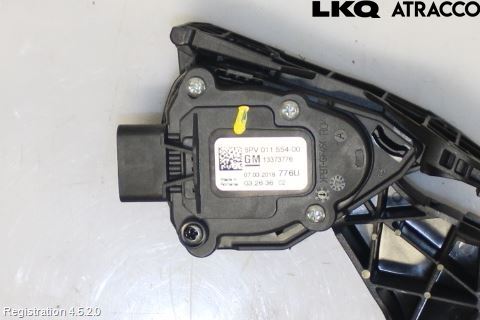 Opel ASTRA K 16-22 Pedal Gas-Brems-Clutch