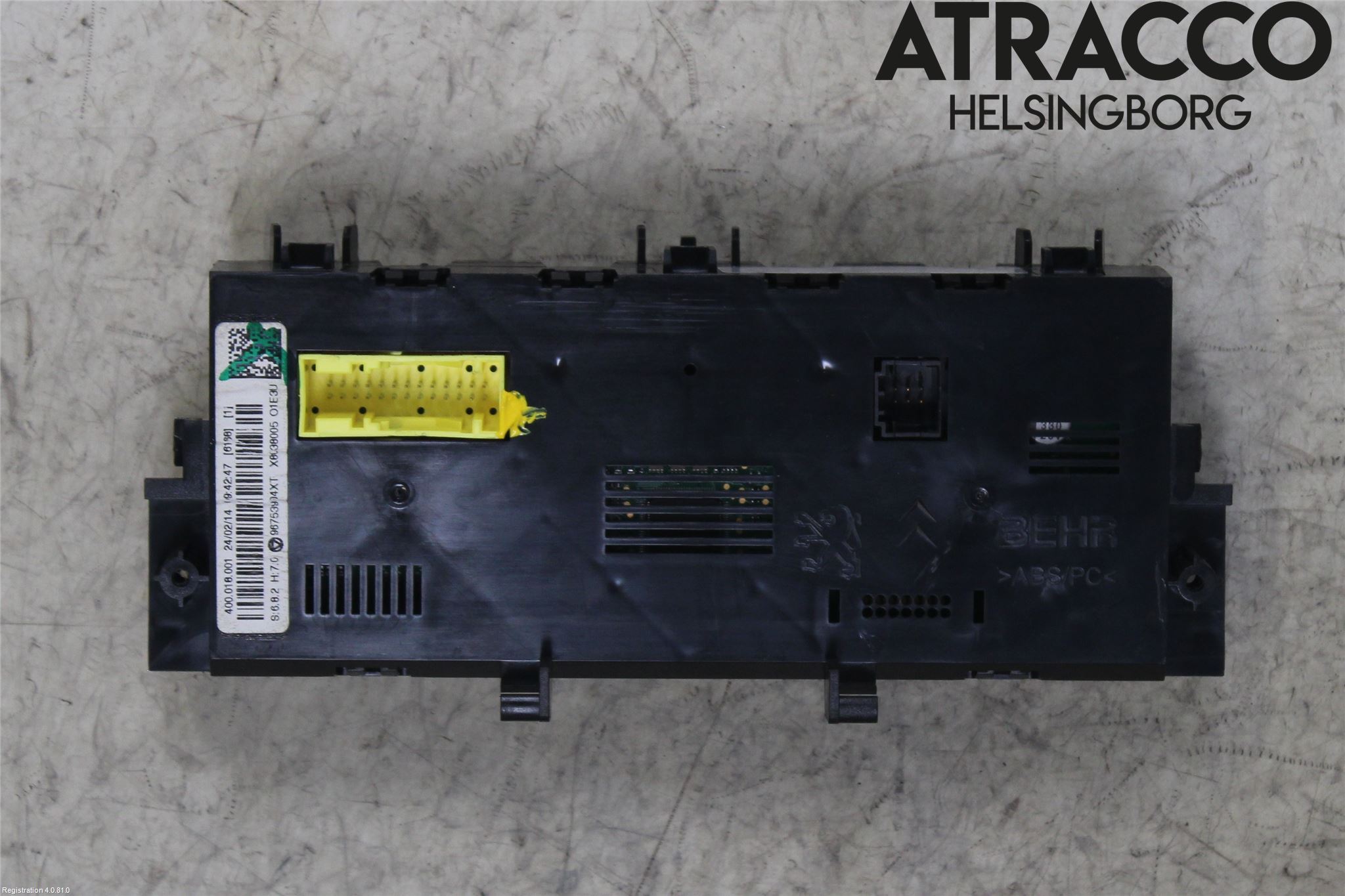 Citroen C3 10-17 Varme Ac Betjening-Display