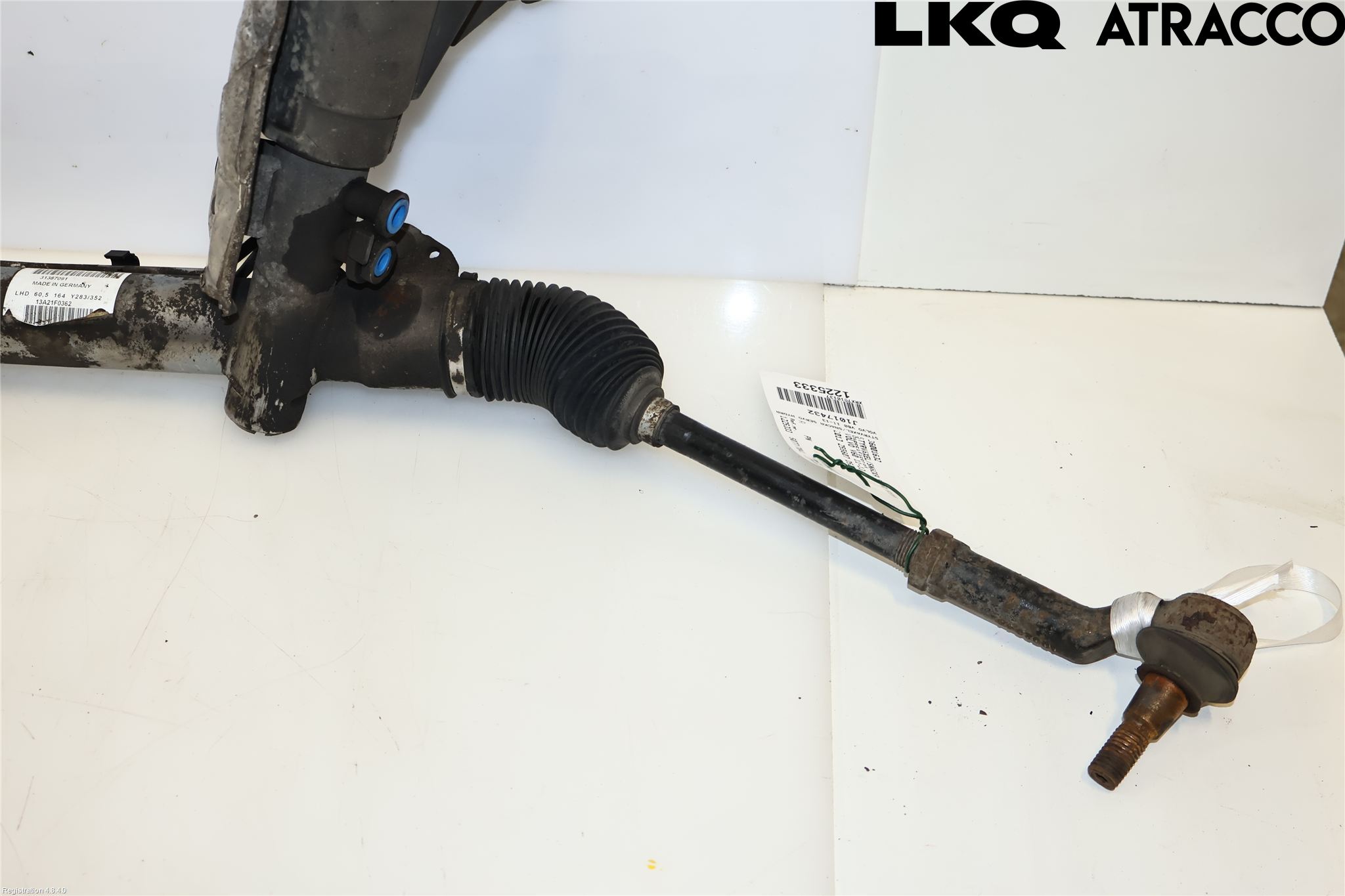 Volvo V60 11-13 Servo Snekke - Tannstang