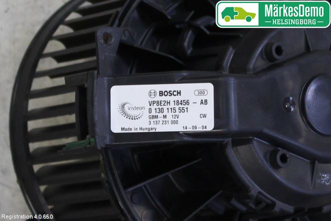Ford FIESTA 13-17 Varmeapparat Viftemotor