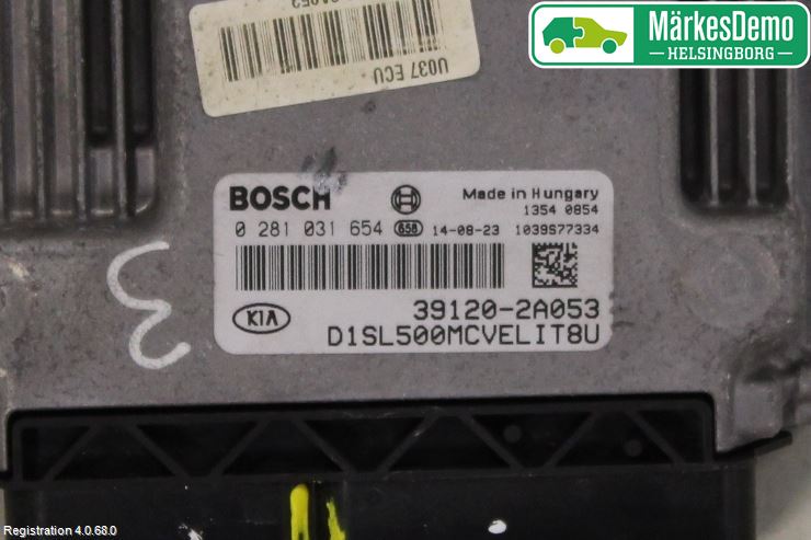 Kia SPORTAGE (SL) 11-15 Styreenhet Dieselpumpe