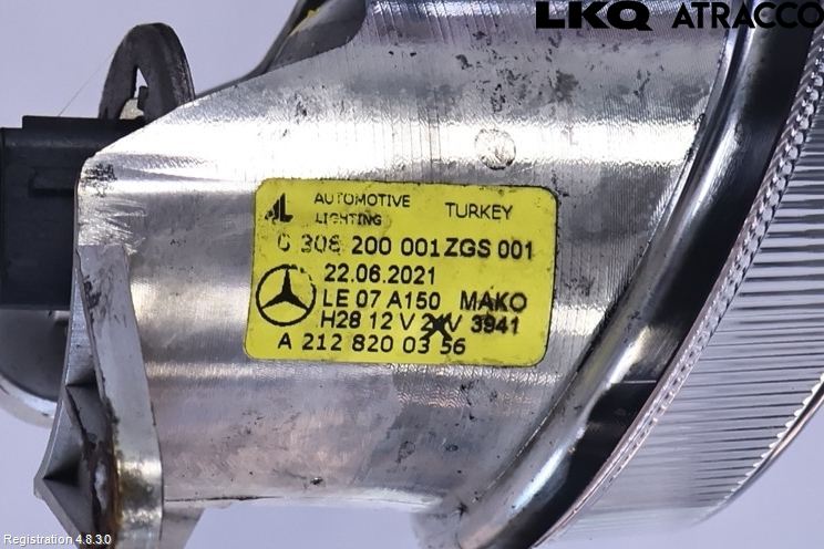 Mercedes-Benz MB E-KLASS (W212) 09-16 Parklykt Foran Venstre