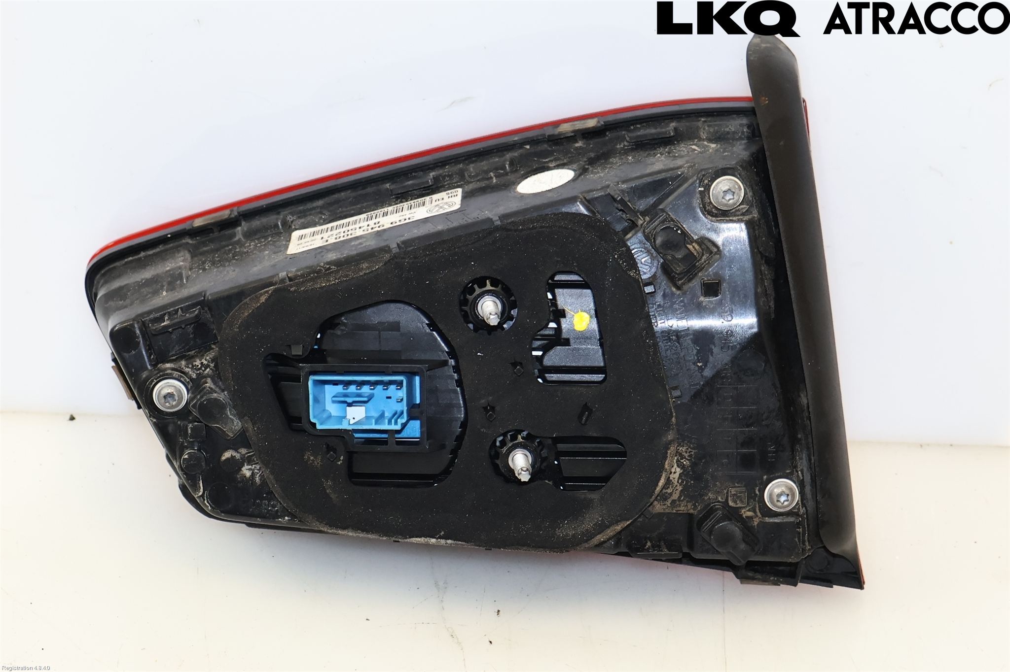 Volkswagen VW PASSAT 15-19 Baklykt Høyre  På Luke(Indre)