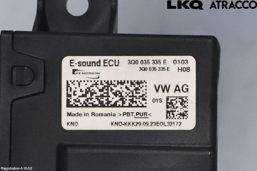 Volkswagen VW TIGUAN 16-24 Styreenhet Øvrig