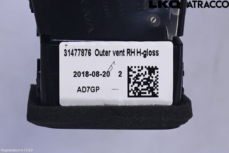 Volvo V60 CROSS COUNTRY 19- Dashbord Kanal - Dyse