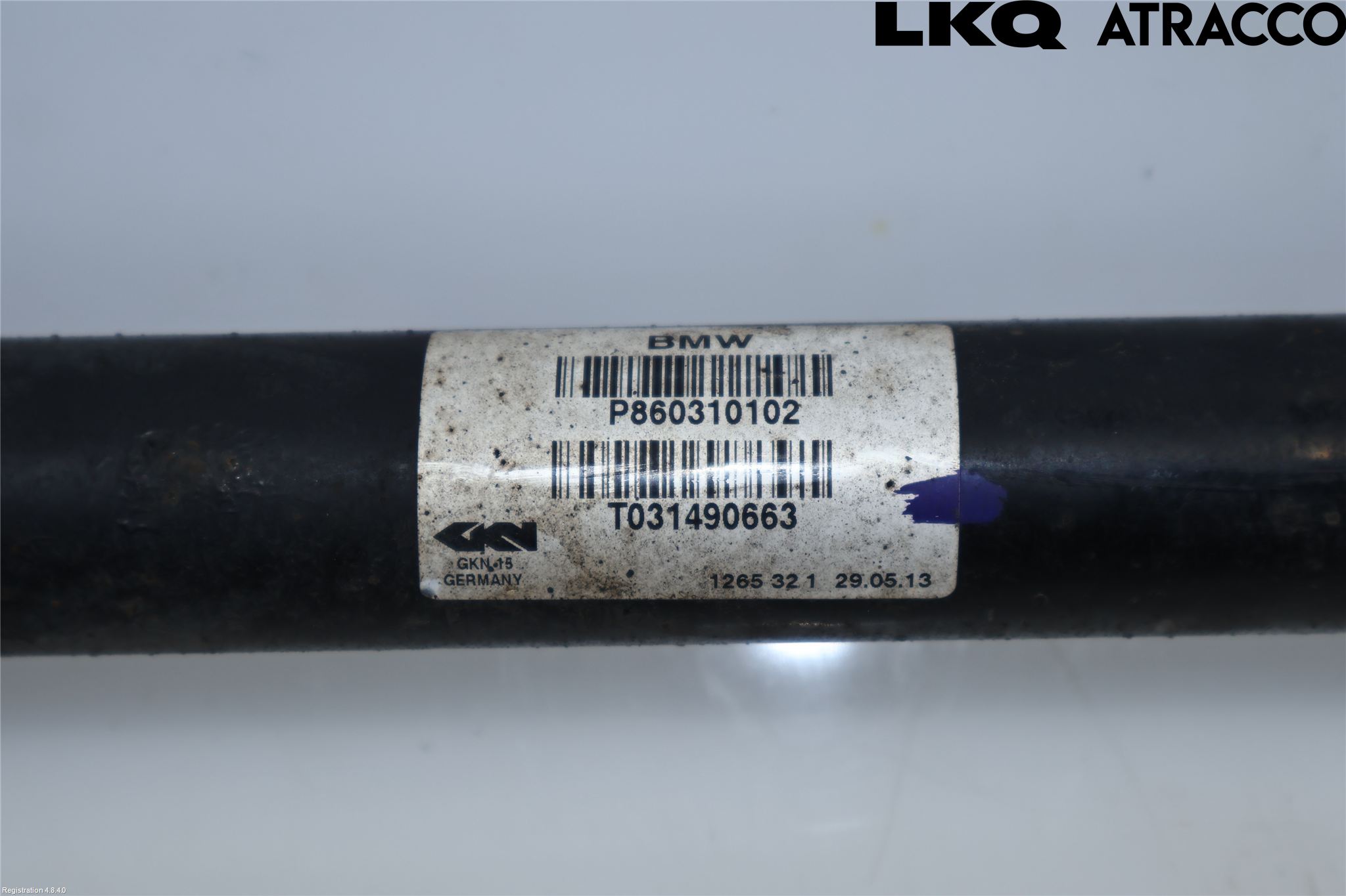BMW X5 F15 13-18 Drivaksel Bak Kompl Høyre