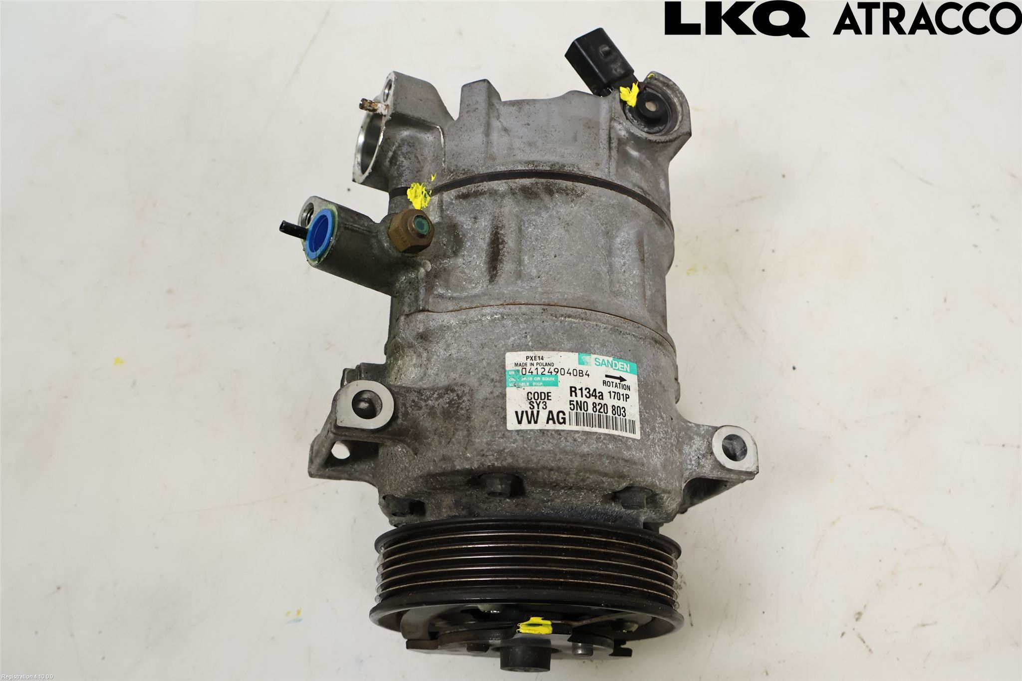 Volkswagen VW GOLF VI 09-13 Varme Ac Kompressor