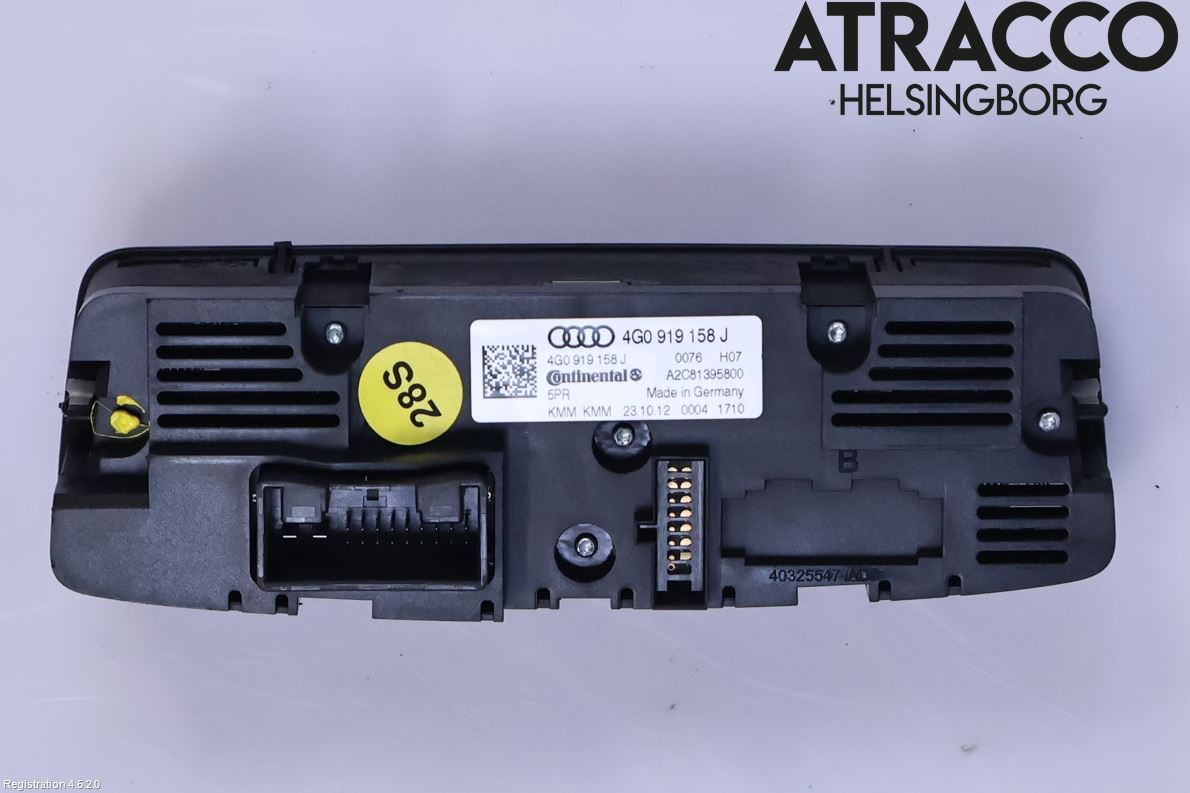 Audi A6 ALLROAD 12-18 Varme Ac Betjening-Display