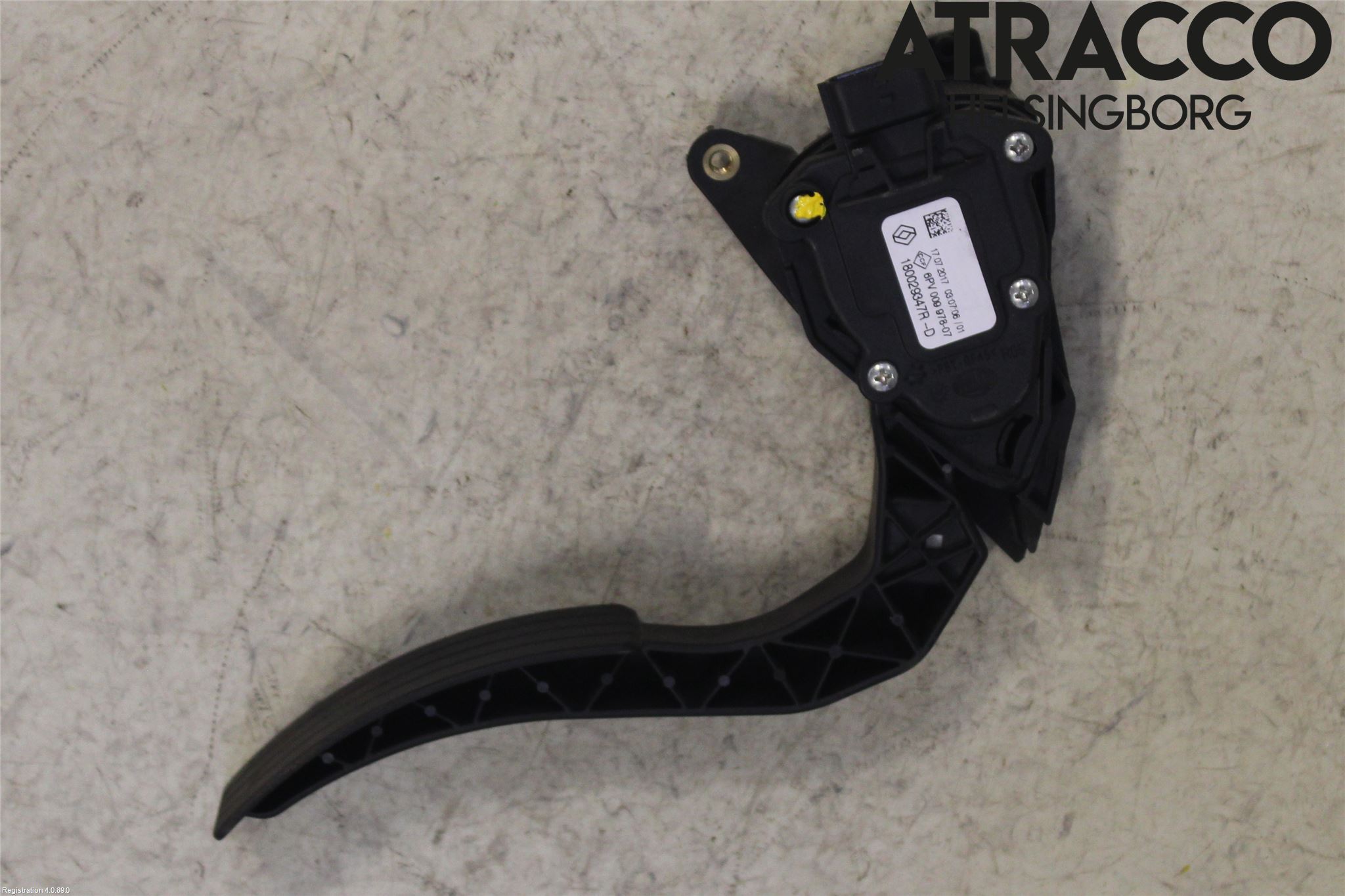 Renault CAPTUR 13-19 Gasspedal