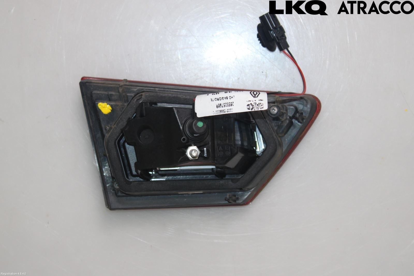 Renault CLIO IV 12-16 Baklykt Høyre  På Luke(Indre)