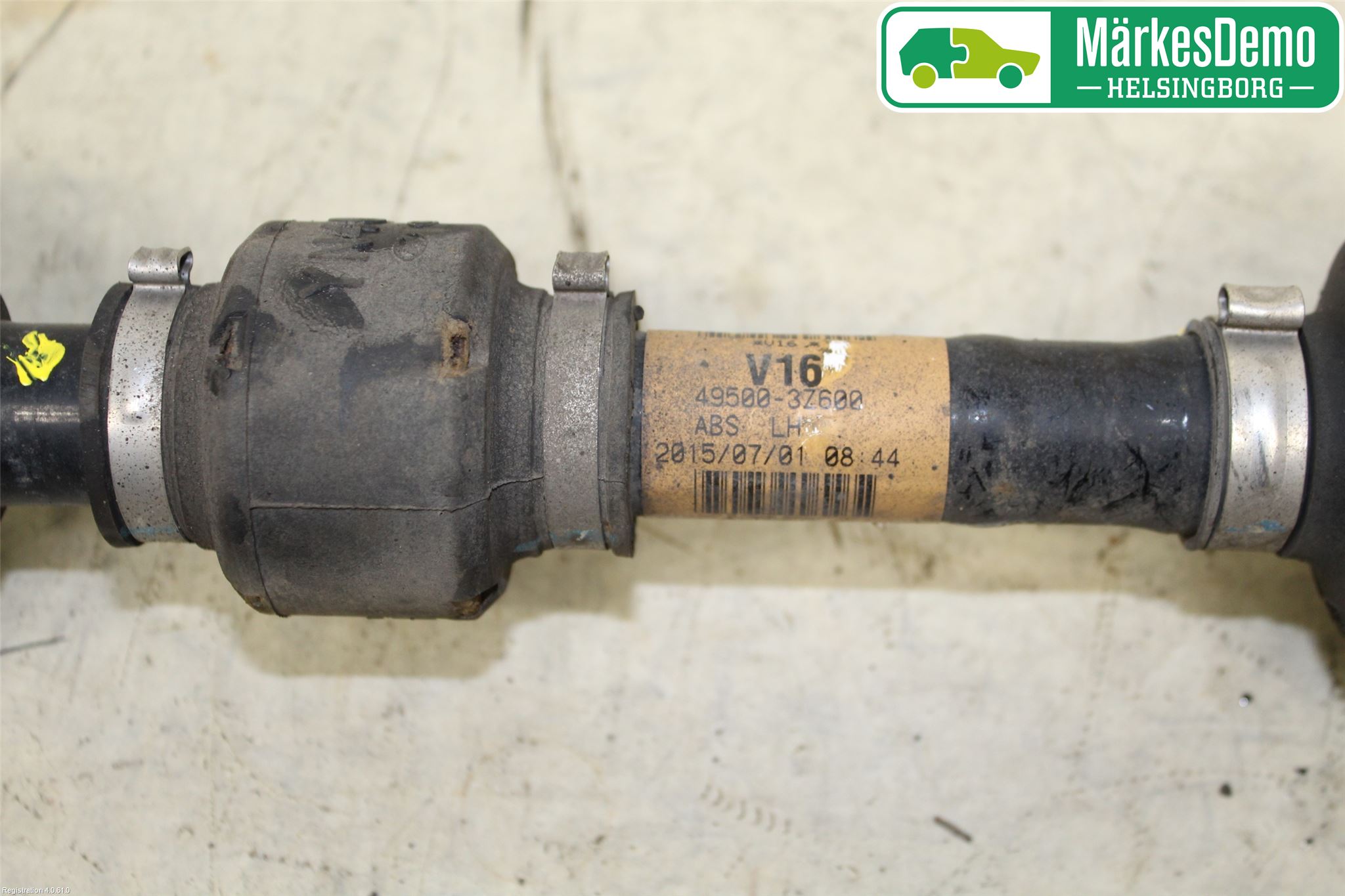 Hyundai i40 16-18 Drivaksel Foran Kompl Venstre