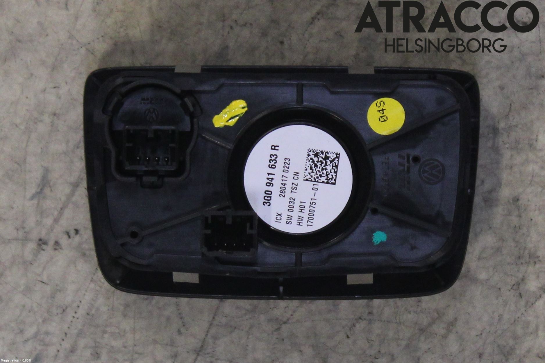 Volkswagen VW PASSAT 15-19 Bryter Hovedlys