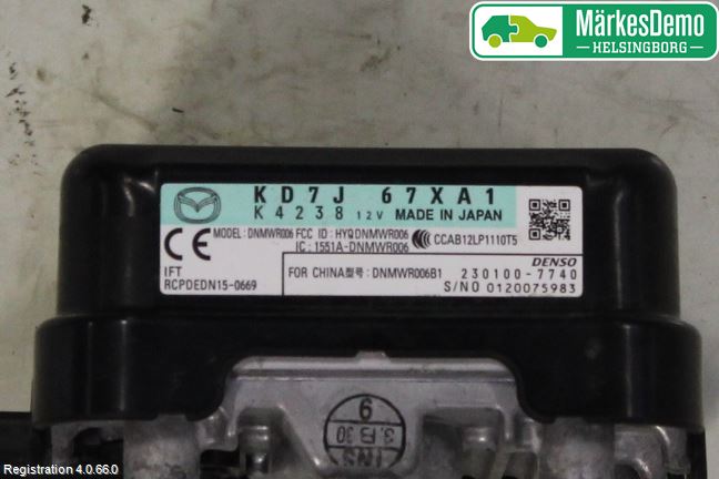 Mazda 6 13- Sensor Fartsbegrensning