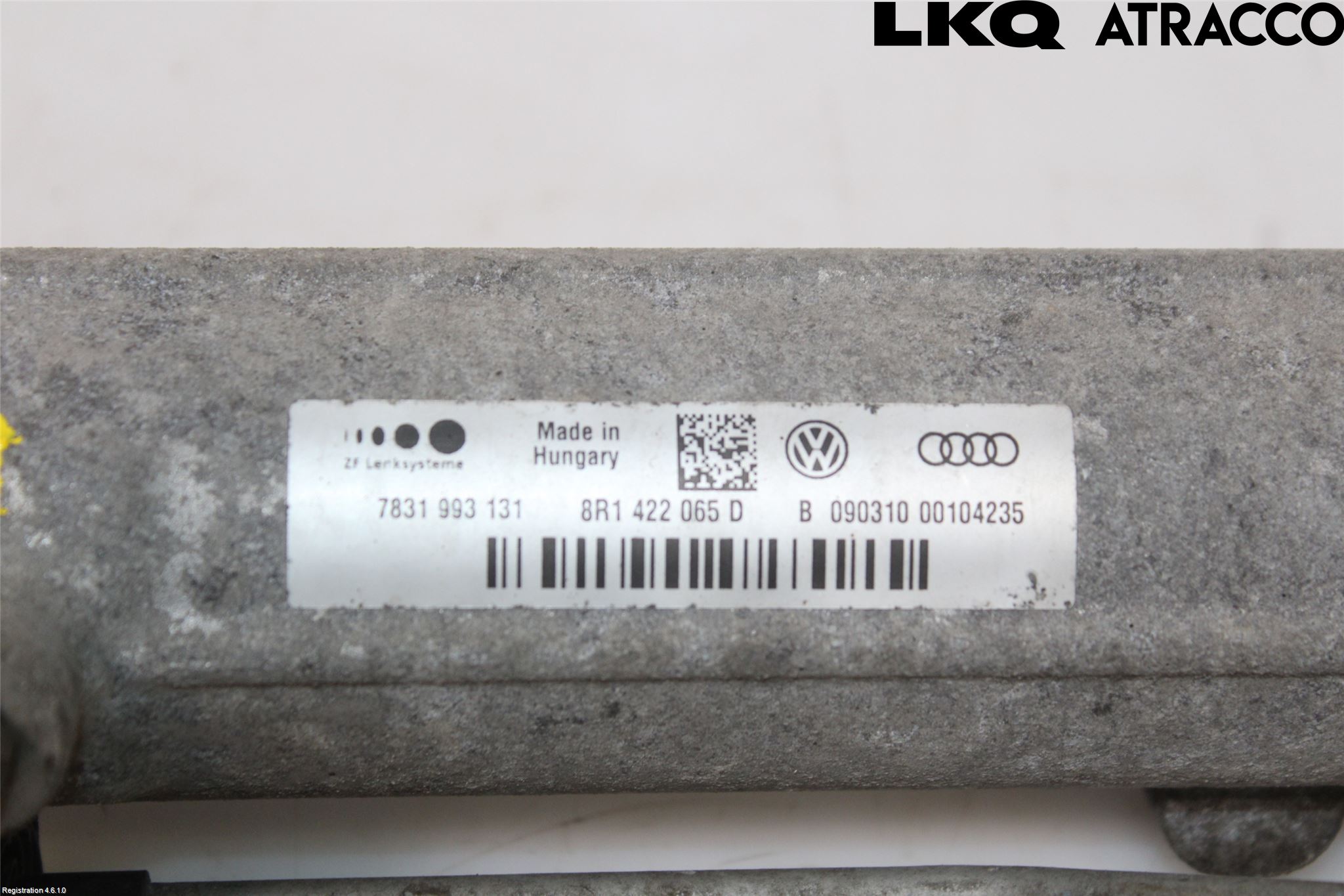 Audi Q5 09-16 Servo Snekke - Tannstang