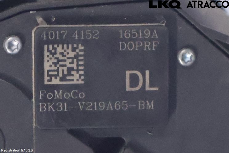 Ford TRANSIT/TOURNEO CUSTOM 13-24 Dørlås - Låsekasse