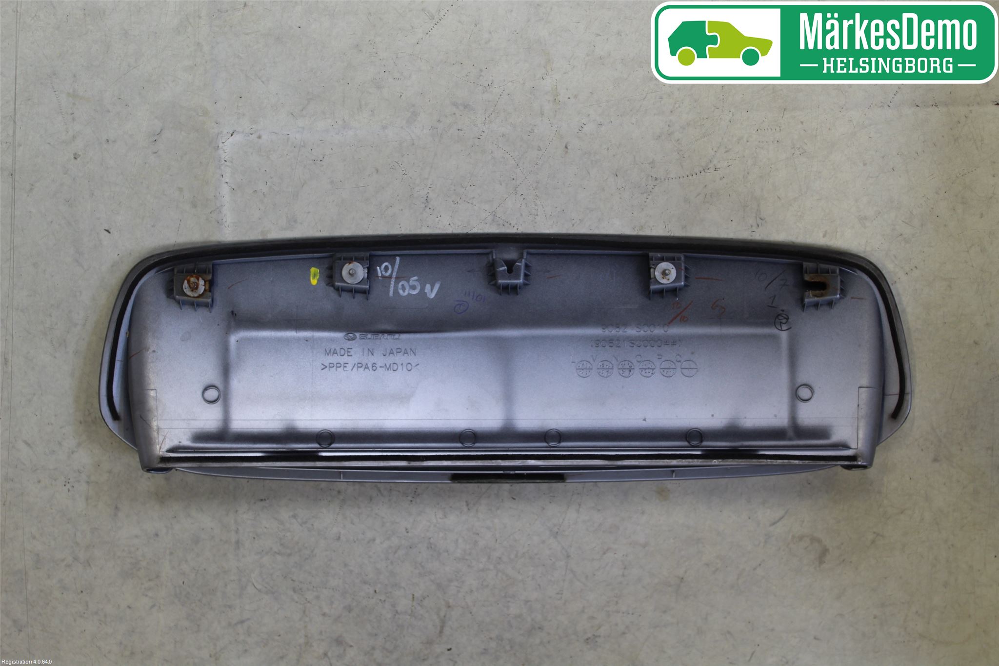 Subaru LEGACY 10-14 Panser Luftinntak Oppå