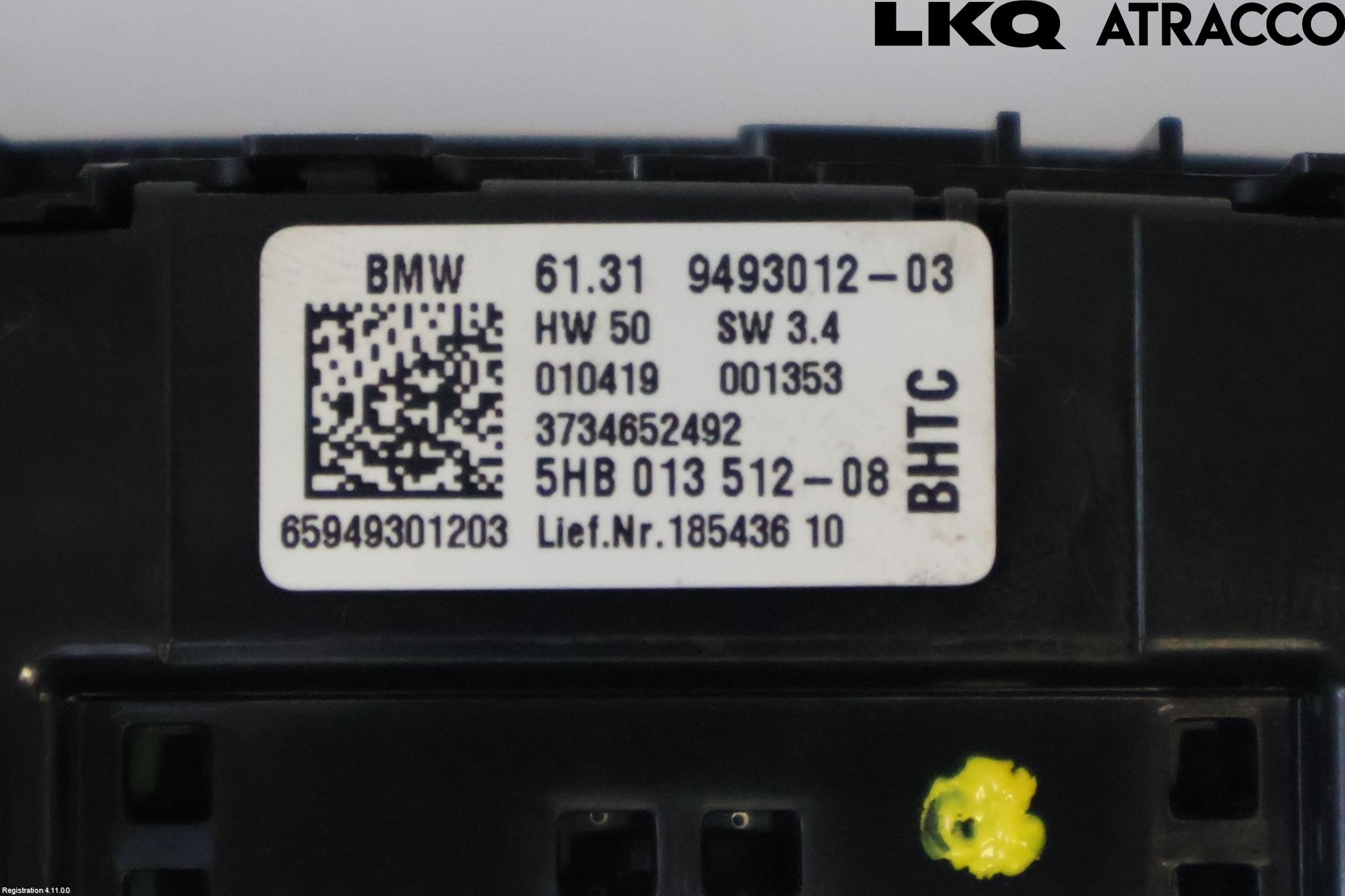 BMW 3 G20/G21/G80/G81 19- Varme Ac Betjening-Display