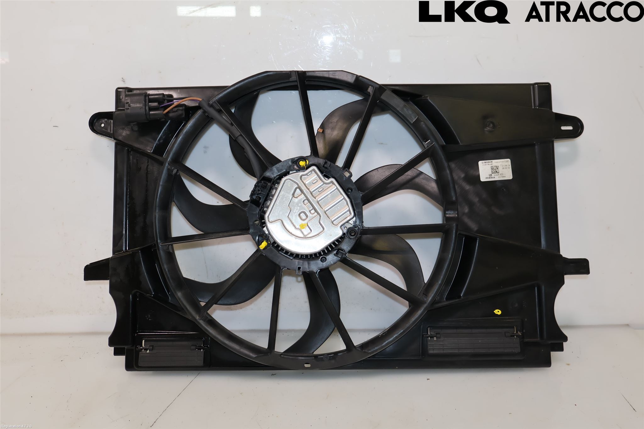 Opel ASTRA K 16-22 Kjølevifte Elektrisk