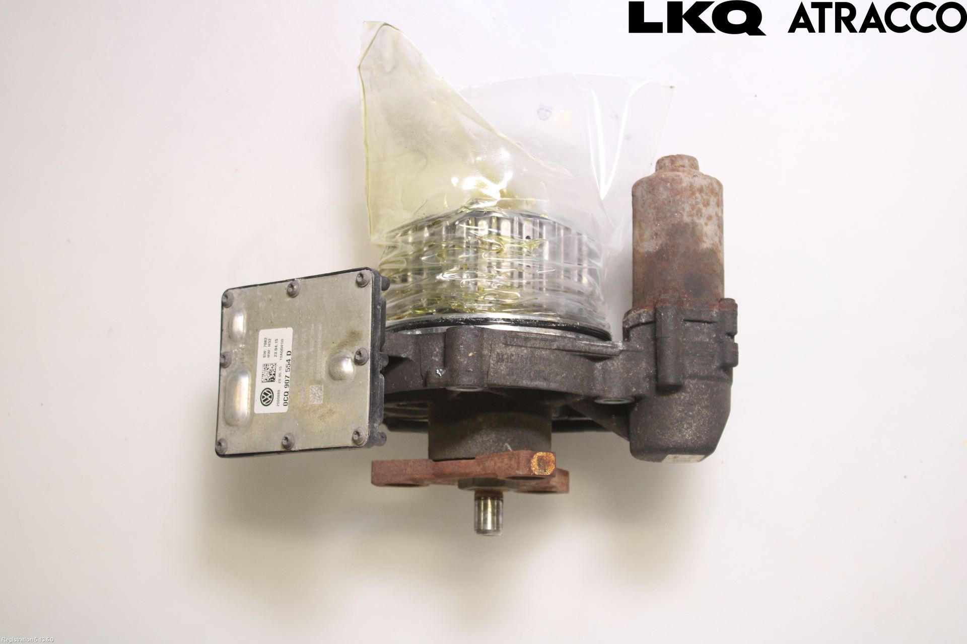 Volkswagen VW PASSAT 15-19 Bakaksel Kardang Bak -Diff