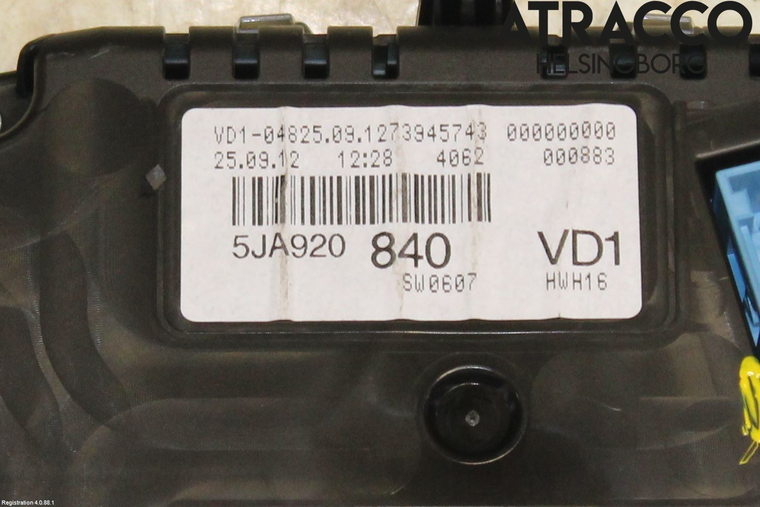 Skoda RAPID Instr Kombinert