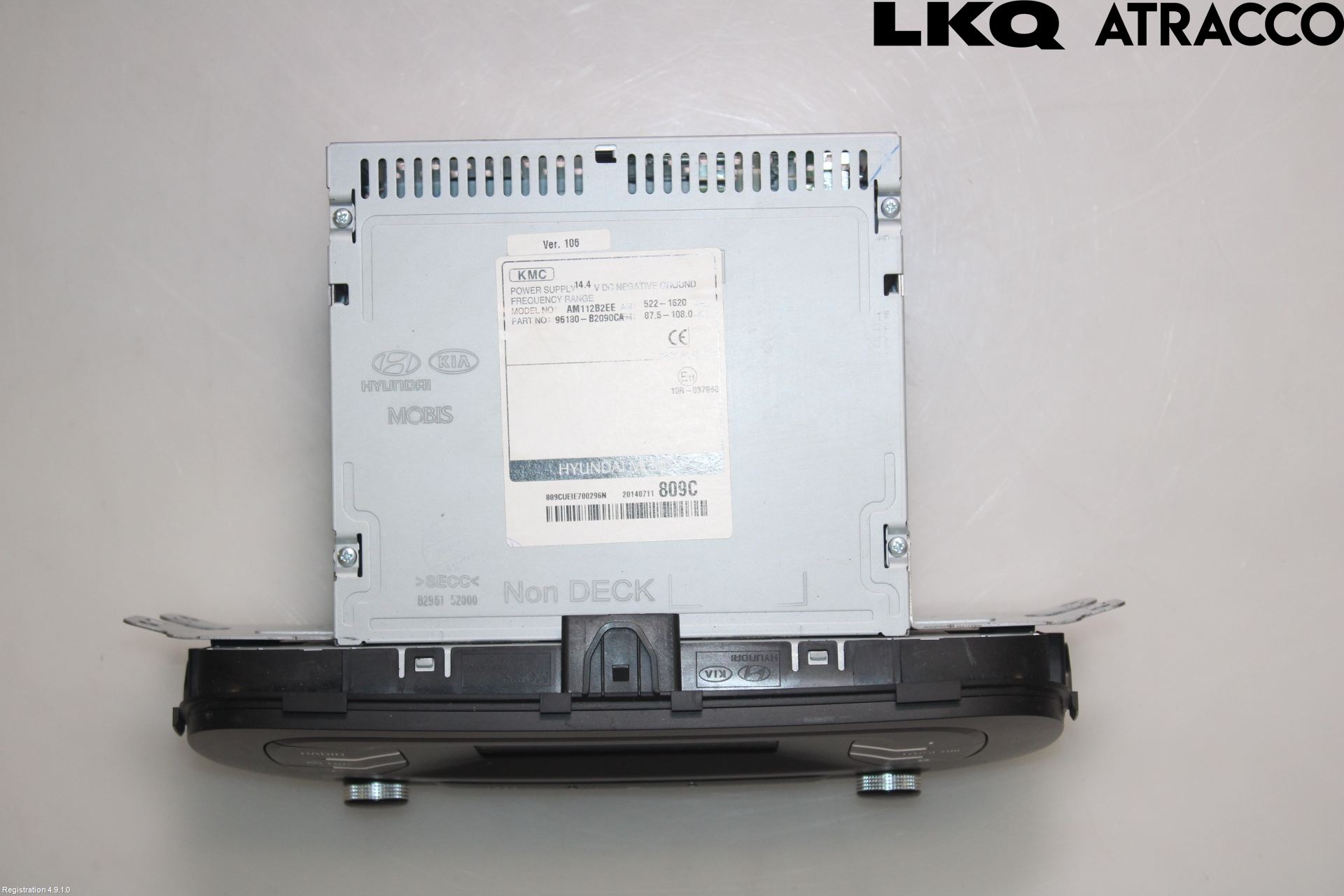Kia SOUL 09- Stereo Radio Med Cd