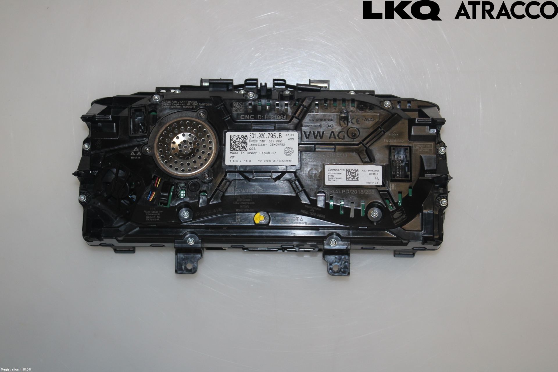 Volkswagen VW GOLF / E-GOLF VII 13-20 Instr Kombinert