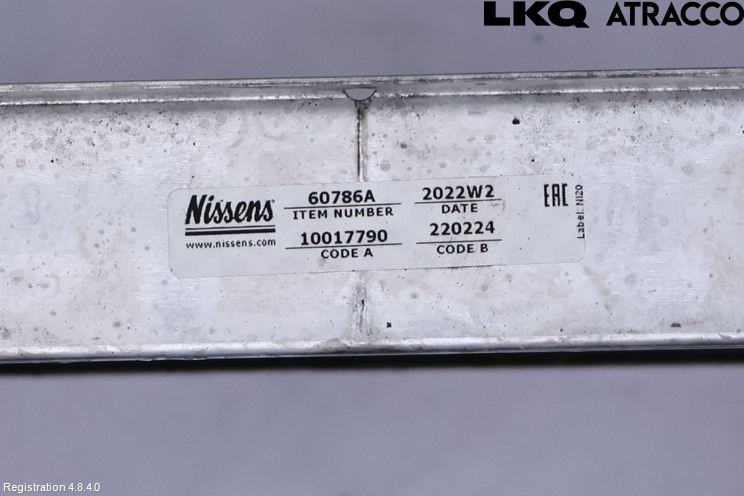 BMW 3 E90/91 SED/TOU 05-12 Radiator Manuell