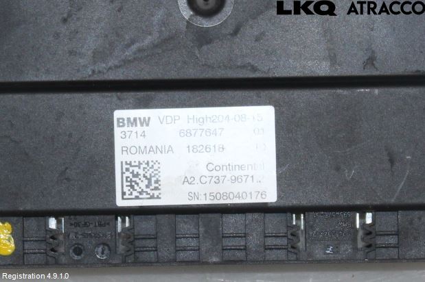 BMW 7 G11/G12 15-22 Styreenhet Fjæring