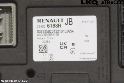 Mercedes-Benz MB CITAN/EQT (W420) 22- Styreenhet Klima