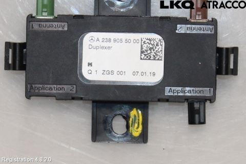 Mercedes-Benz MB AMG GT (C190/R190) 14-22 Stereo Antenne Radio-Tv