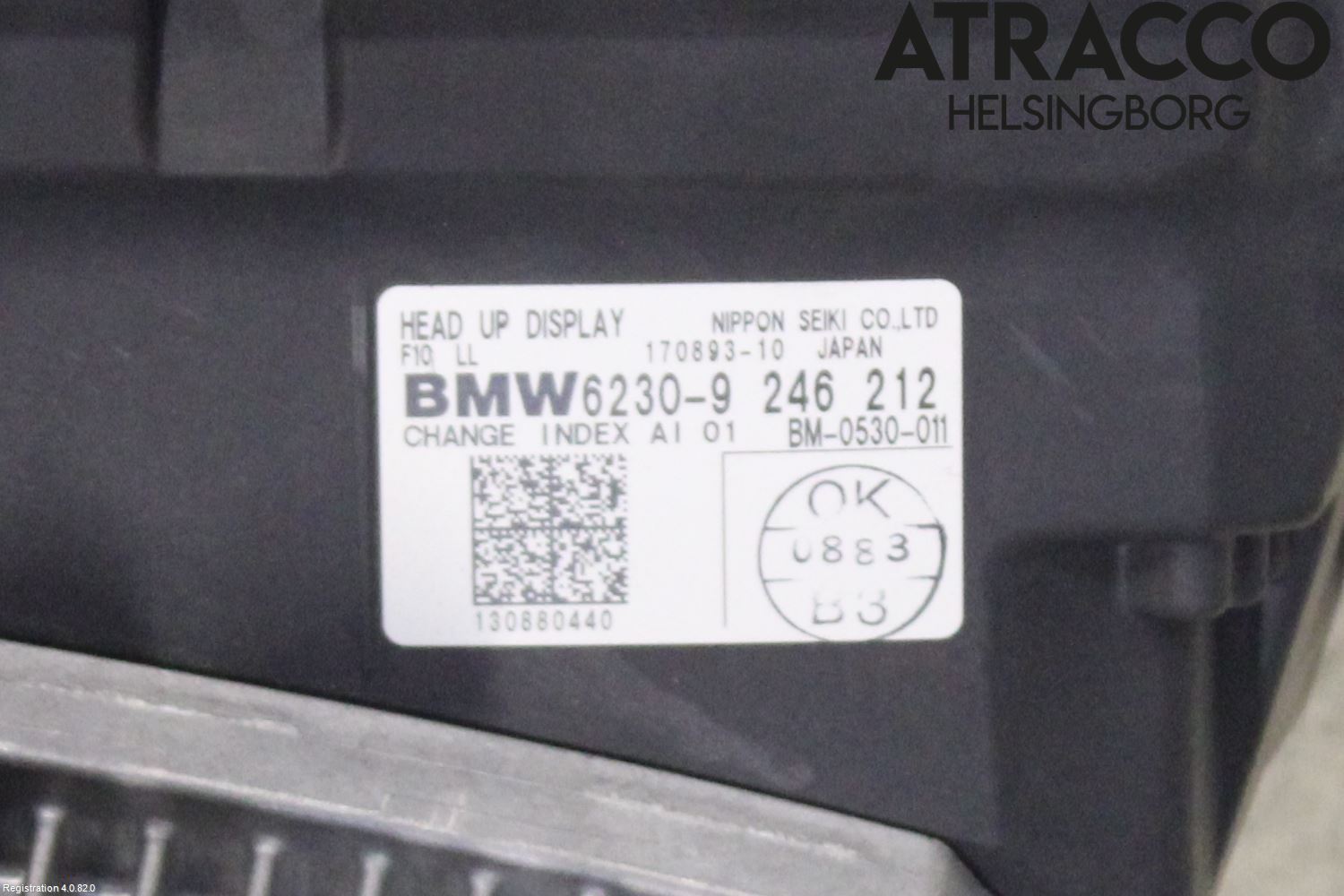 BMW 5 F10/F11/F18 09-17 Instr Kombinert