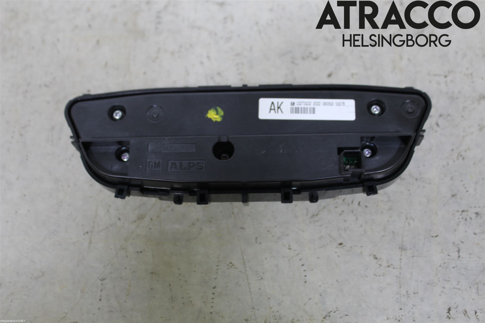 Opel INSIGNIA 09-16 Varme Ac Betjening-Display