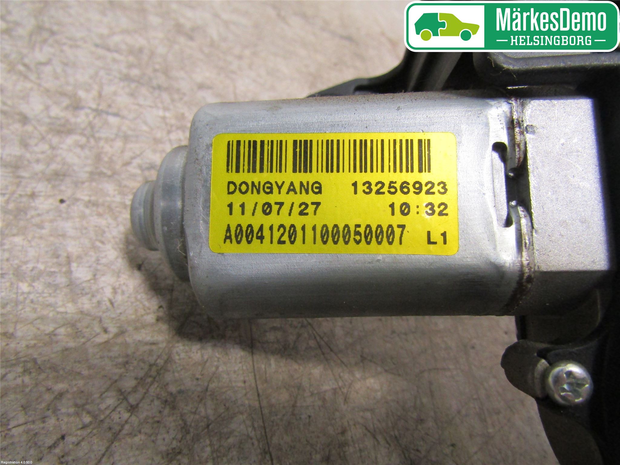 Opel ZAFIRA C 12-19 Viskermotor Bakluke