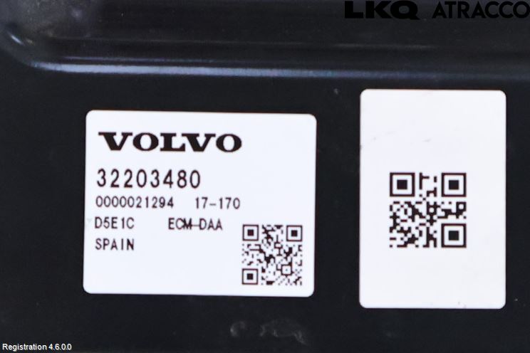 Volvo XC60 18- Styreenhet Innsprøytning