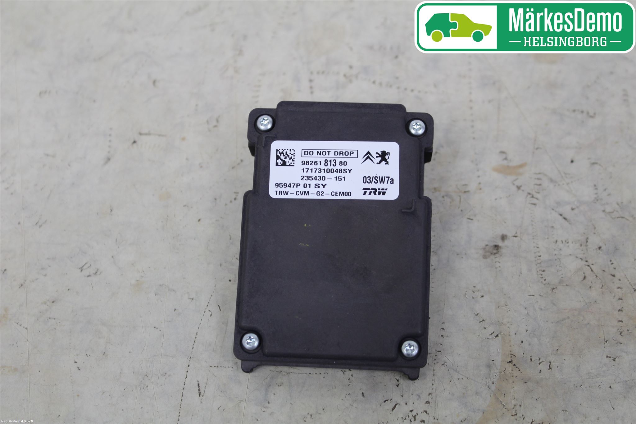 Peugeot 5008 17-24 Sensor Kollisjonsbeskyttelse
