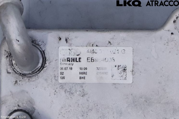 Volkswagen VW TOUAREG CR 18- Radiator Oljekjøler Automatgea