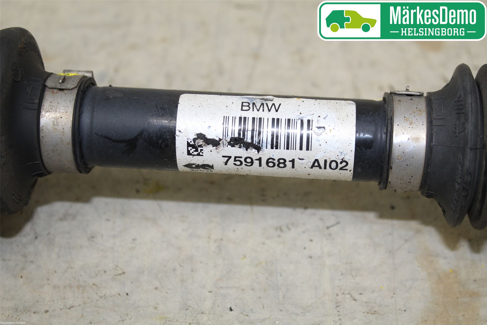 BMW X1 E84 10-15 Drivaksel Foran Kompl Venstre