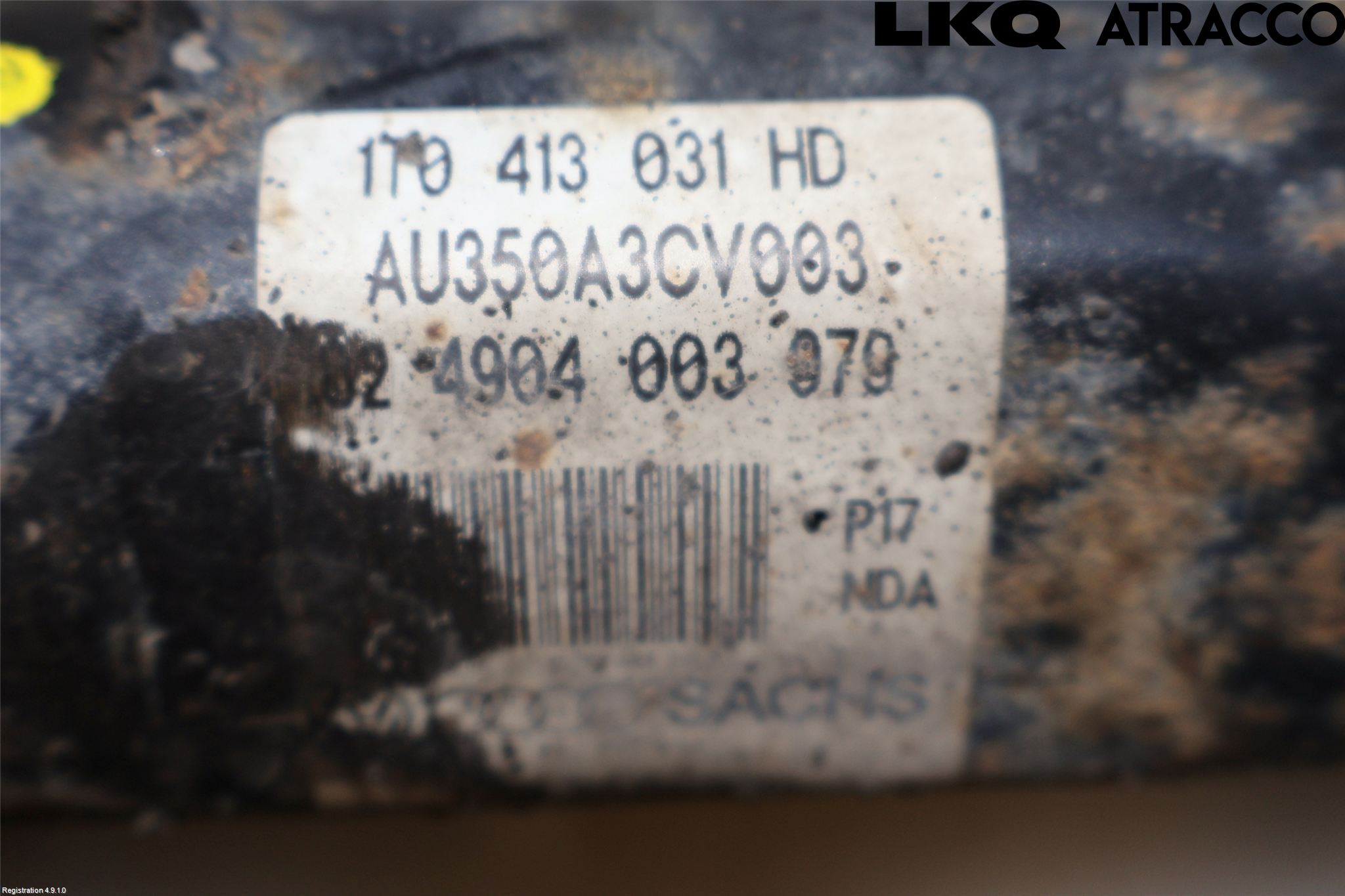 Audi A3/S3 05-13 Fjærbein Foran Høyre